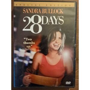 28 Days (DVD, 2000), Sandra Bullock, Special Edition, Excellent Condition